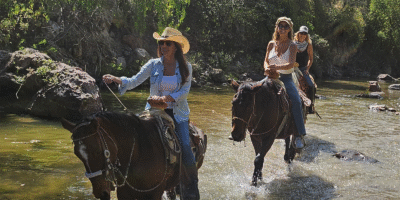 Leisurely Country Horseback Riding